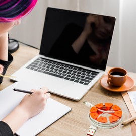 Cable Winder | Charging Cord Organizer - Multi-Layer Winding Wire Management Organization Holder for Cabinet Kitchen Bedside Table Classroom Desk