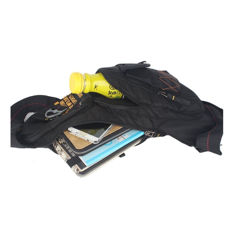 Innturt Nylon Body Bag Backpack, black