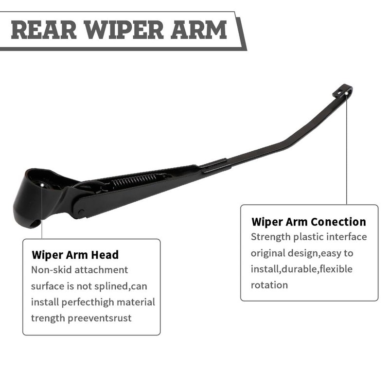 HODEE Rear Left and Right Side Wiper Arm Blade Nut