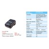 58mm Thermal Printer BT4.2 Connection 50 to 80mm/s 203DPI Type