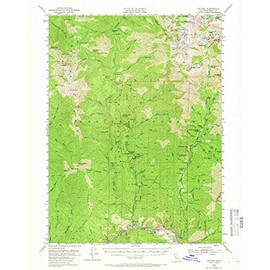 YellowMaps Helena CA topo map, 1:62500 Scale, 15 X 15 Minute, Historical, 1951, Updated 1966, 20.8 x 16.6 in - Tyvek