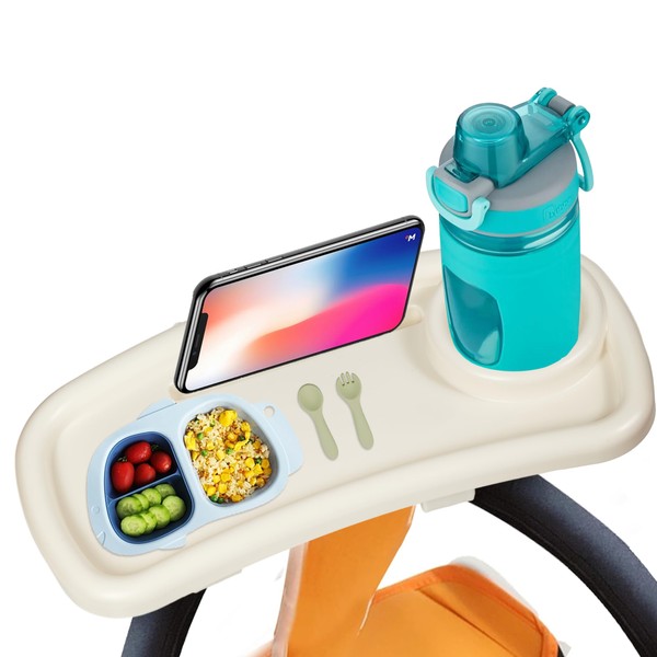 3 in 1 Universal Stroller Snack Tray, Universal Snack Tray
