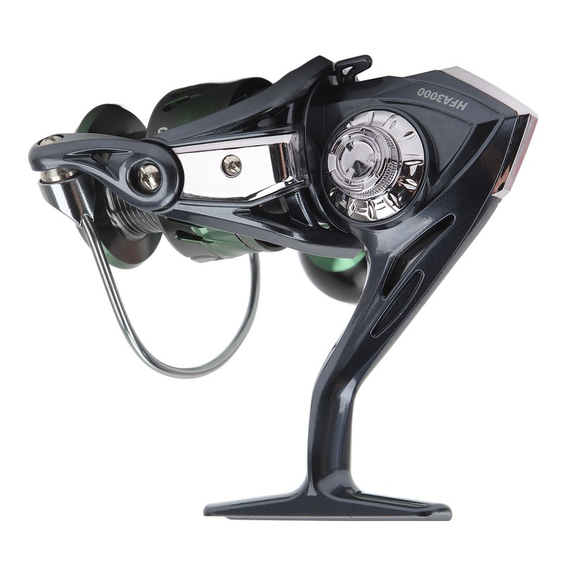 Metal HFA3000 Spinning Reel 13+1BB 5.2:1 Gear Ratio Spinning Fishing