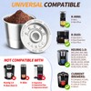 AANQQ 2 Pack K Cup Reusable Coffee Pods for Keurig: