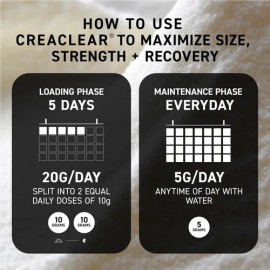 Kaged Creaclear Creatine Monohidratada Micronizada Premium                                                                                            