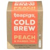 TEAPIGS Peach & Mango Cold Brew Tea, 10 CT