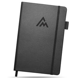 BIROYAL Self-Mastery Journal for Men, Black Triangle