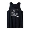 Rowing Crew Gift Catch Drive Recover Repeat Sculling Coach Tank