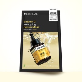 Mediheal Wrapping Serum Mask Vitamin C, 10 Sheets, 1 Pack