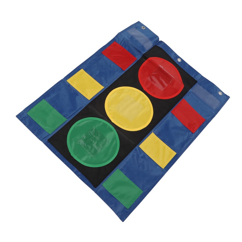 Stoplight Learning Pocket Chart Dry Erase Cards Pen Behavioral Management