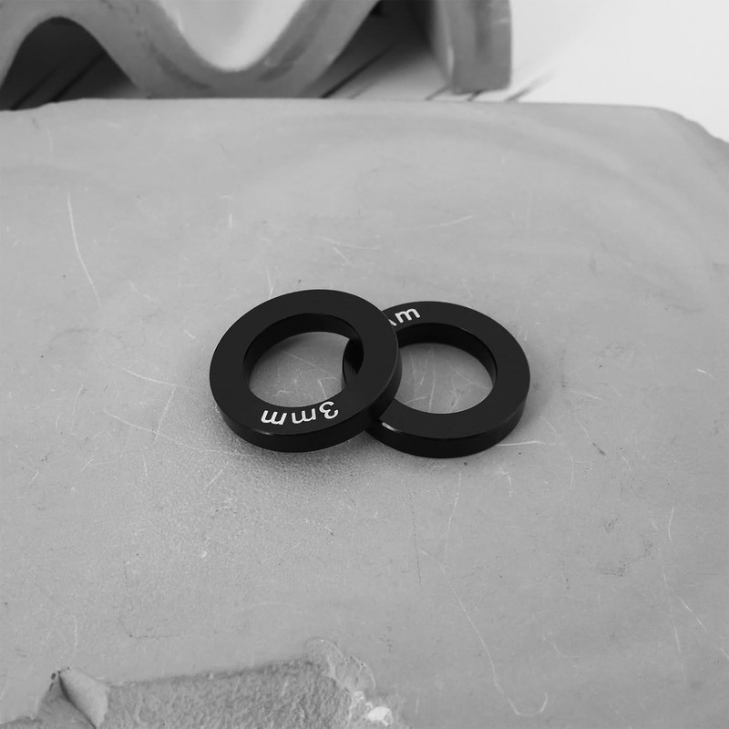 Liyquint 1 Set of 3/5mm Bike Hub Adapter Disc Brake