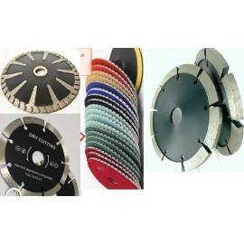 Roxx Tools 5" Diamond Polishing Pad Tuck Point Convex cutting blade 15+1 granite concrete