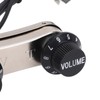 Violin Pickup Piezo Transducer Bridge Set with Tone Volume Knob