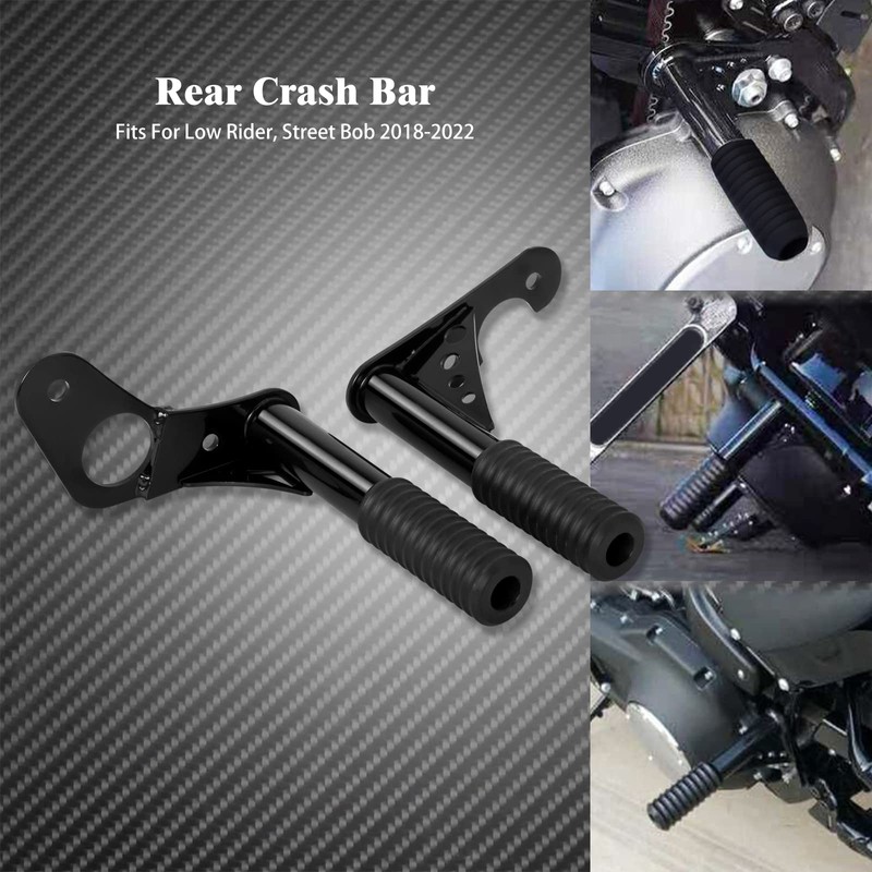 HCmotorku Motorcycle Passenger Peg Crash Bar Frame Slider Fit For
