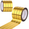 Grevosea 4 Rolls Metallic Mirror Tape, 65Ft DIY Graphic Art