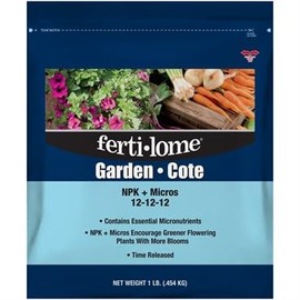 Fertii·Lome Garden Cote NPK Micros 12-12-12-1lb - Granules