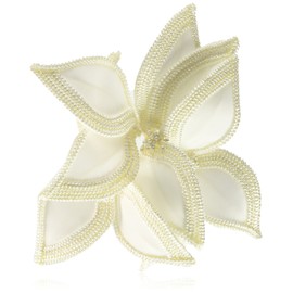 Weddingstar Hair Piece-Bloom with Petals/Pearls