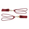2 x Luxury Curtain Holdbacks Rope Tiebacks Tassel Tiebacks Bead