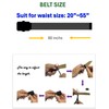 WAUNEE Canvas Belt Web Belt Military Belt Golf Belt with