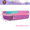 Innovative Designs Gabby’s Dollhouse Pencil Case Set with Stickers and