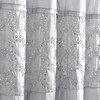 Lush Decor Maria Shower Curtain, 72" x 72", Gray &
