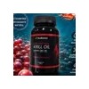 Omega 3 Krill Oil Astaxantina 2000mg 200 Capsulas Plus