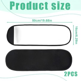 VYIBPDY Sweat Bands, Slimming Bands for Arms, Slimming Arms, Anti Sweatbands for Sauna Arms, Training Sleeves, Adjustable, Sports Training