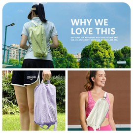 Small Gym Bag for Women Men, Fashionable Lightweight Sports Bag, Small Duffle Bag Crossbody Bags for women, Suitable For Gym Work Fitness Travel,3 in 1 Workout Bag - White (15L)