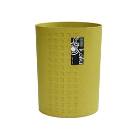 Yawata Kasei Way-be Koiki Modern Dust Box, Small Round Size, 1.5 gal (4.5 L), Green