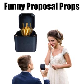 RAESOUL 3 Packs Finger in a Box, Finger Surprise Gift Box, 3D Printed Finger in a Surprise Prank Pop up Gift Box, FSurprising Reveal Give Others a Different Surprise