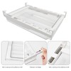 Drawers, Egg Holder, Extendable Fridge Drawer, Space for 18 Eggs,