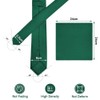 Aomig Men's Ties with Pocket Square, Slim Tie 6 cm