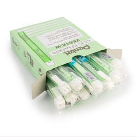 Pentel CLIC Eraser, Rectangular Retractable Eraser, Green Barrel, Box of 12