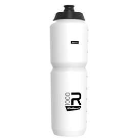 Polisport 8649100008 - R Collection Bicycle Bottle Model R1000 with a Capacity of 1000 ml BPA-Free Water Bottle for Cyclists in White