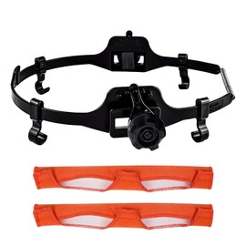 ELESEDI Universal Hard Hat Adapter Replacement Speedyloop Suspension, Adjustable Clip-On Bracket for Safety Helmets