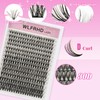 Lash Extension Kit 280 Pcs DIY Individual Cluster Lashes D
