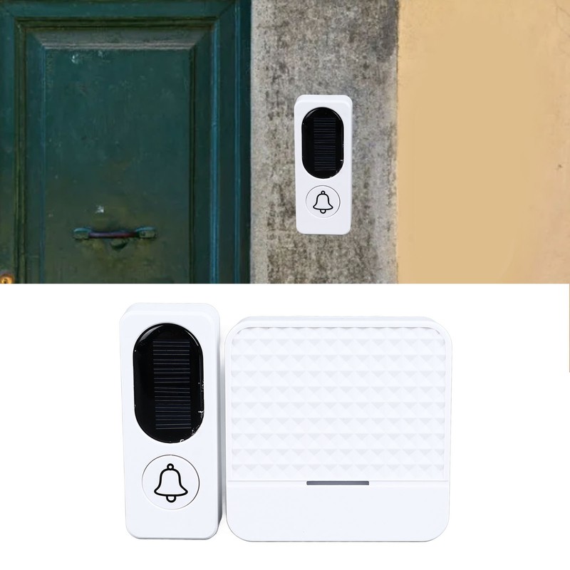 Wireless Door Bell 52 Songs Self Power Generation Electronic Doorbell