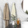 Ninth Five Suction Cup Hooks for Shower, Bathroom Wall Door