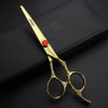 Golden Professional Hairdressing Scissors 6 Inch 7 Inch Hairdressing Scissors