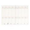 DESIGNPHIL Midori 12266006 Household Account Book, A5 Month + Weekly