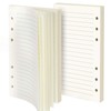 Purture Refill Lined Paper, Leather Journal Refills Lined, 6-Holes Inserts