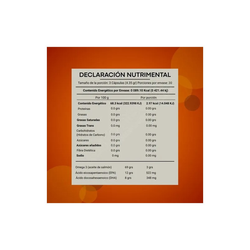 Capsulas Omega 3 Salmon Oil 90 Capsulas 1000mg Nutricion2000