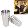Cocktail Shaker Stainless Steel Martini Drink Mixer Basic Tools Shake