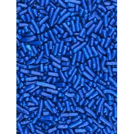 Navy Blue Sprinkles for Baking Cakes, Cupcakes, Cookie Decorations, Ice Cream and Donut Toppings Edible Decorating Baking Supplies - 4 oz package (Navy Blue)