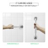2 Pack 18 Inch Grab Bars for Bathtubs and Showers,