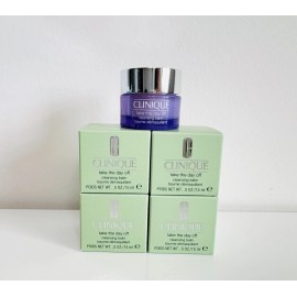 Clinique 4 Clinique Take the Day off Cleansing Balm Sample 0.5 oz / 15 ml Each