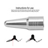 Stainless Steel Steam Nozzle with Rubber Rings for Delonghi EC680