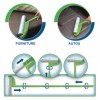 Leo Cleaning Lint Roller Refill 50 Sheets per roll 2/3/6