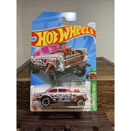 Hot Wheels 2024 Hot Wheels Zamac 008 - '55 Chevy Bel Air Gasser - With Protector Case