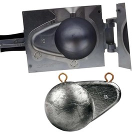 Do It Mold Downrigger Ball Sinker Size 10 lb. Do it Mold (3426) DRB-1-10 Cavities 1 Total